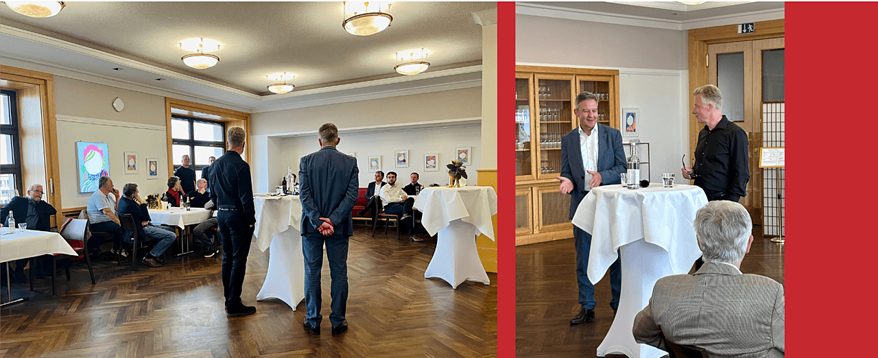 Stammtisch mit Botschafter Markus Potzel im Internationalen Club im Auswärtigen Amt Stammtisch mit Botschafter Markus Potzel im Internationalen Club im Auswärtigen Amt